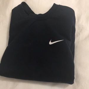 Navy blue Nike crew neck sweatshirt